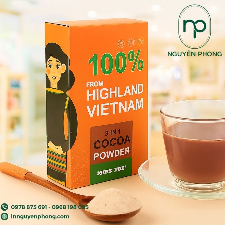 Hộp giấy đựng ca cao 